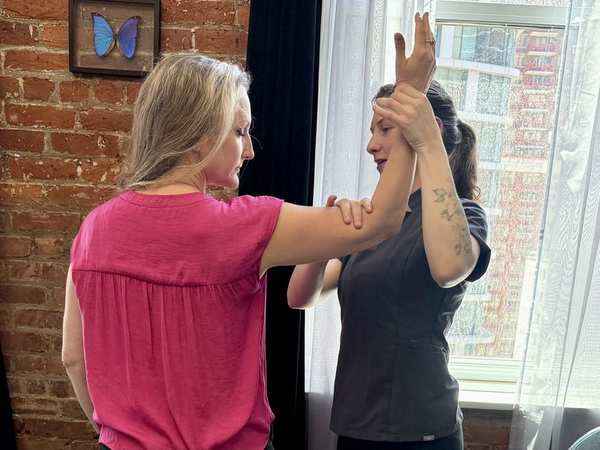 Customized therapeutic massage session