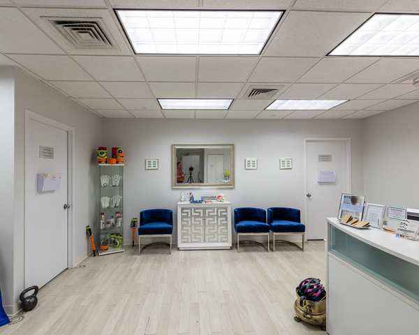 image of the reception area at our 34th street location