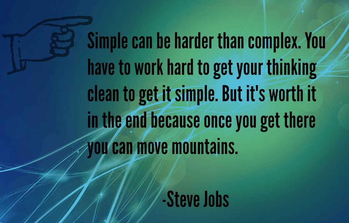 graphic steve jobs quote