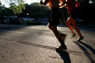 Running in Manhattan, Central Park